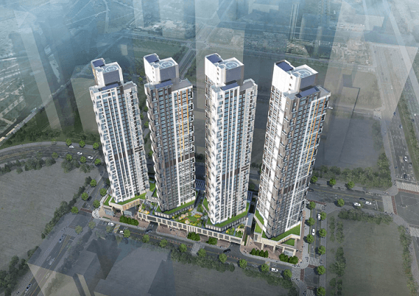 힐스테이트 동탄역 센트릭 조감도 2