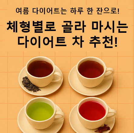 다이어트 차 추천