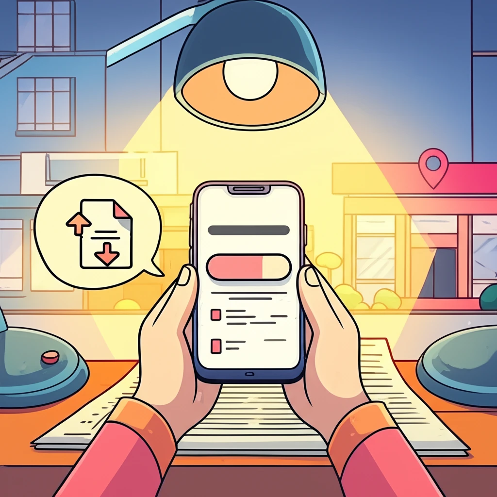 소상공인 경영안정 바우처 대리인 방문..