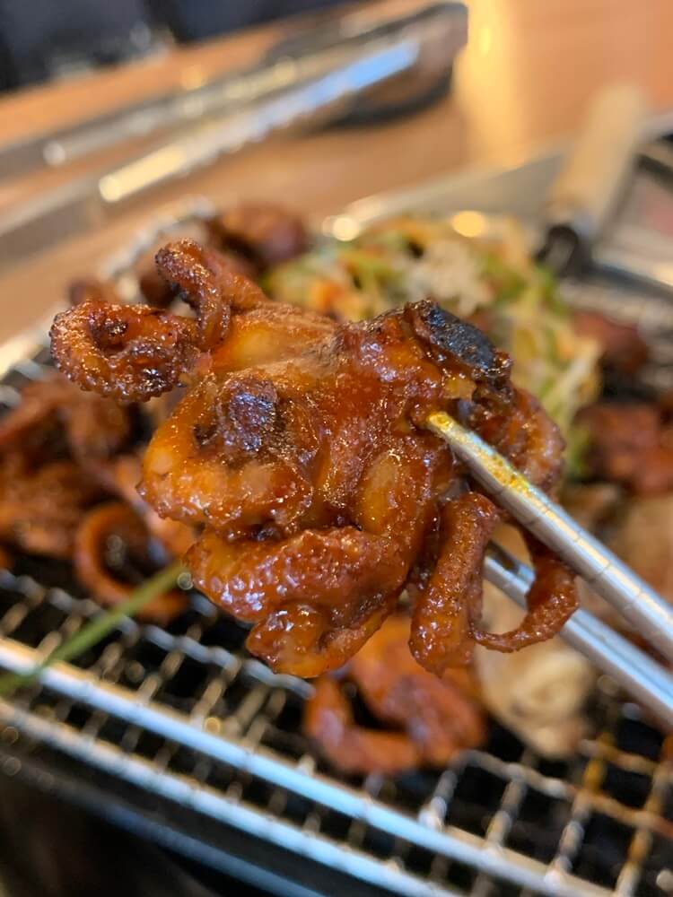 탱글하고 도톰한 쭈꾸미