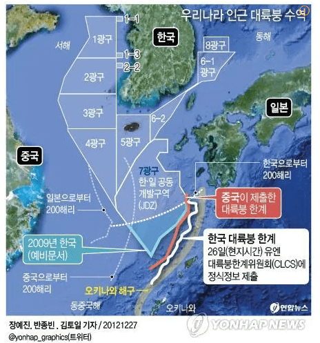 한국 산유국 7광구 석유