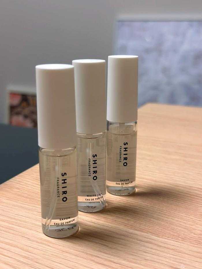 일본 로컬 향수 쇼핑 추천 시로 Shiro perfumes and colognes