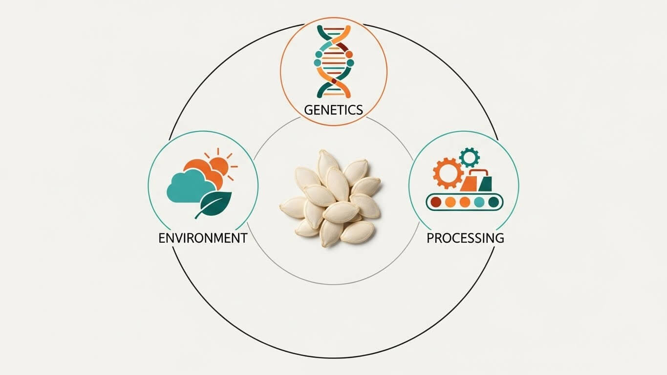 3. 호박씨 품질을 결정짓는 3대 요소