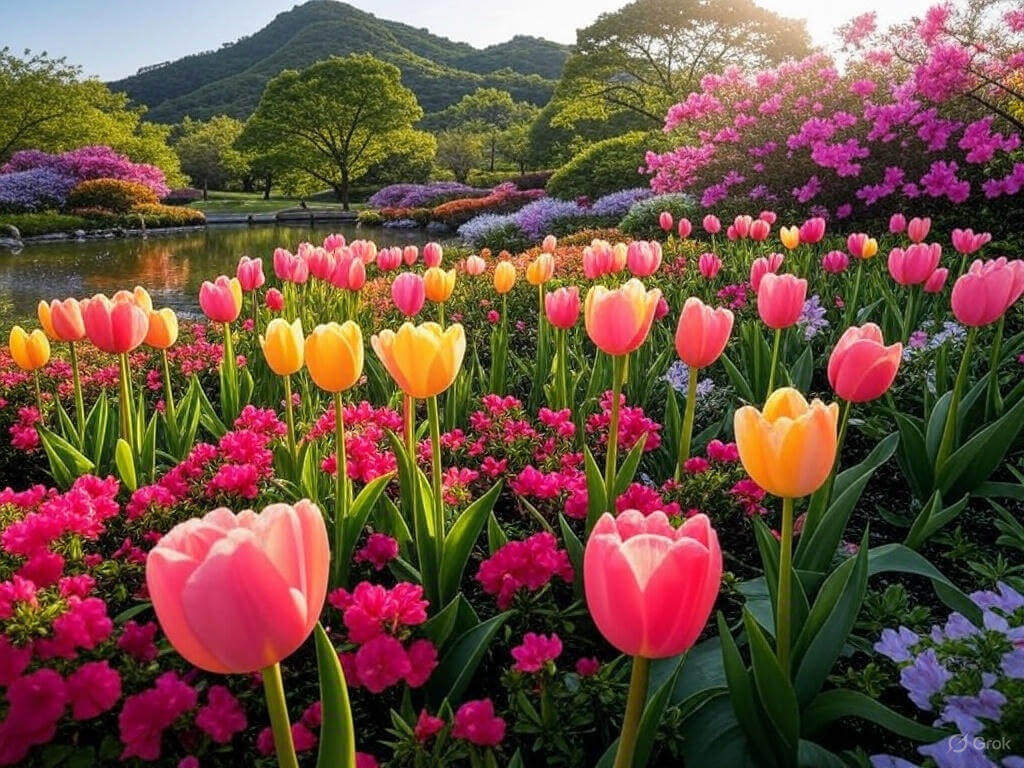 아침고요 봄꽃페스타, 봄의 향연을 만나다!