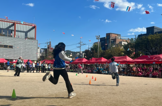 운동회 날의 모습