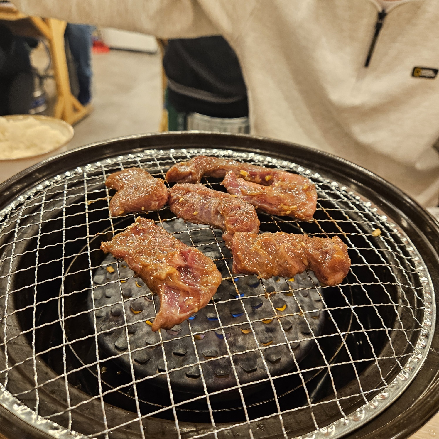 후쿠오카 야키니쿠 맛집 0초 레몬샤워 갈빗살