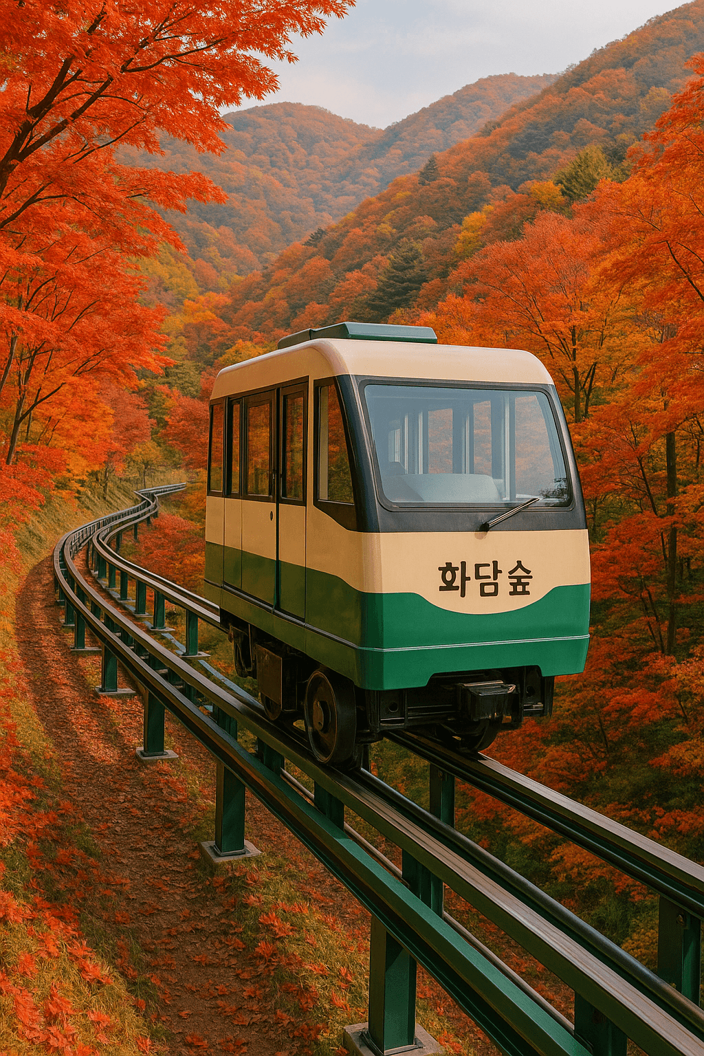 화담숲 모노레일 탑승 매표 방법