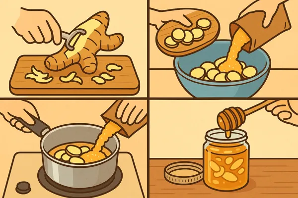 생강청 만드는 법 단계별 초간단 레시피21