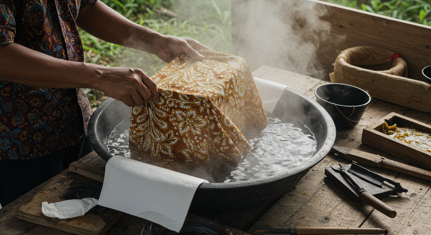 왁스제거 및 최종세척
