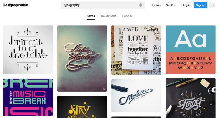 디자인 인스퍼레이션 Designspiration