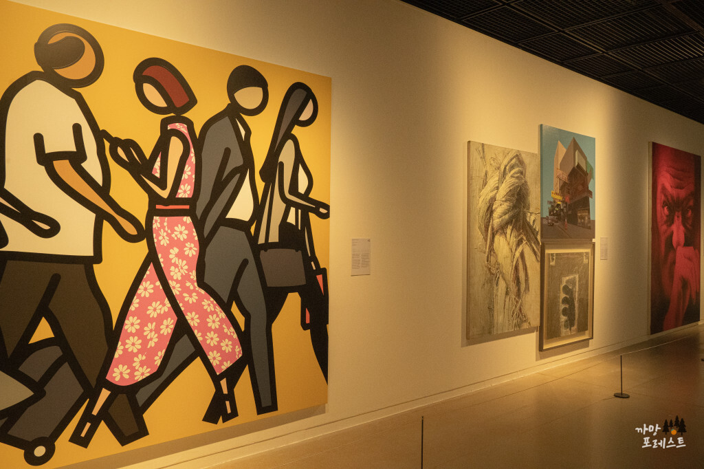 수원 시립 미술관 내부