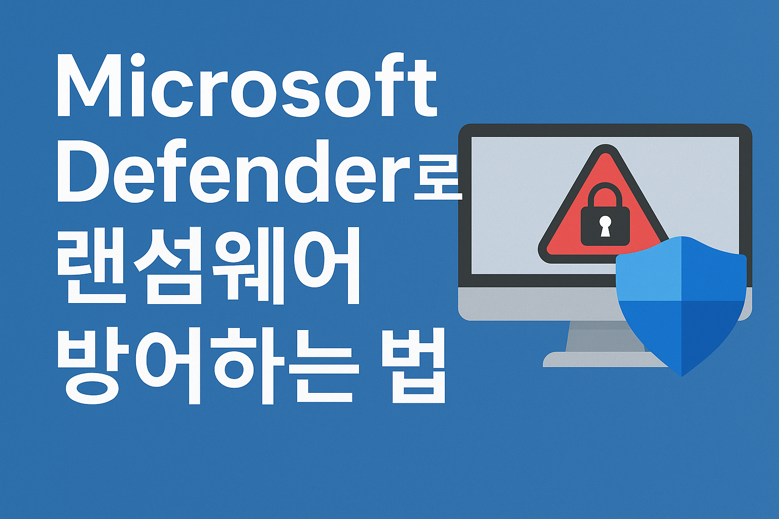 Microsoft Defender로 랜섬웨어 방어하는