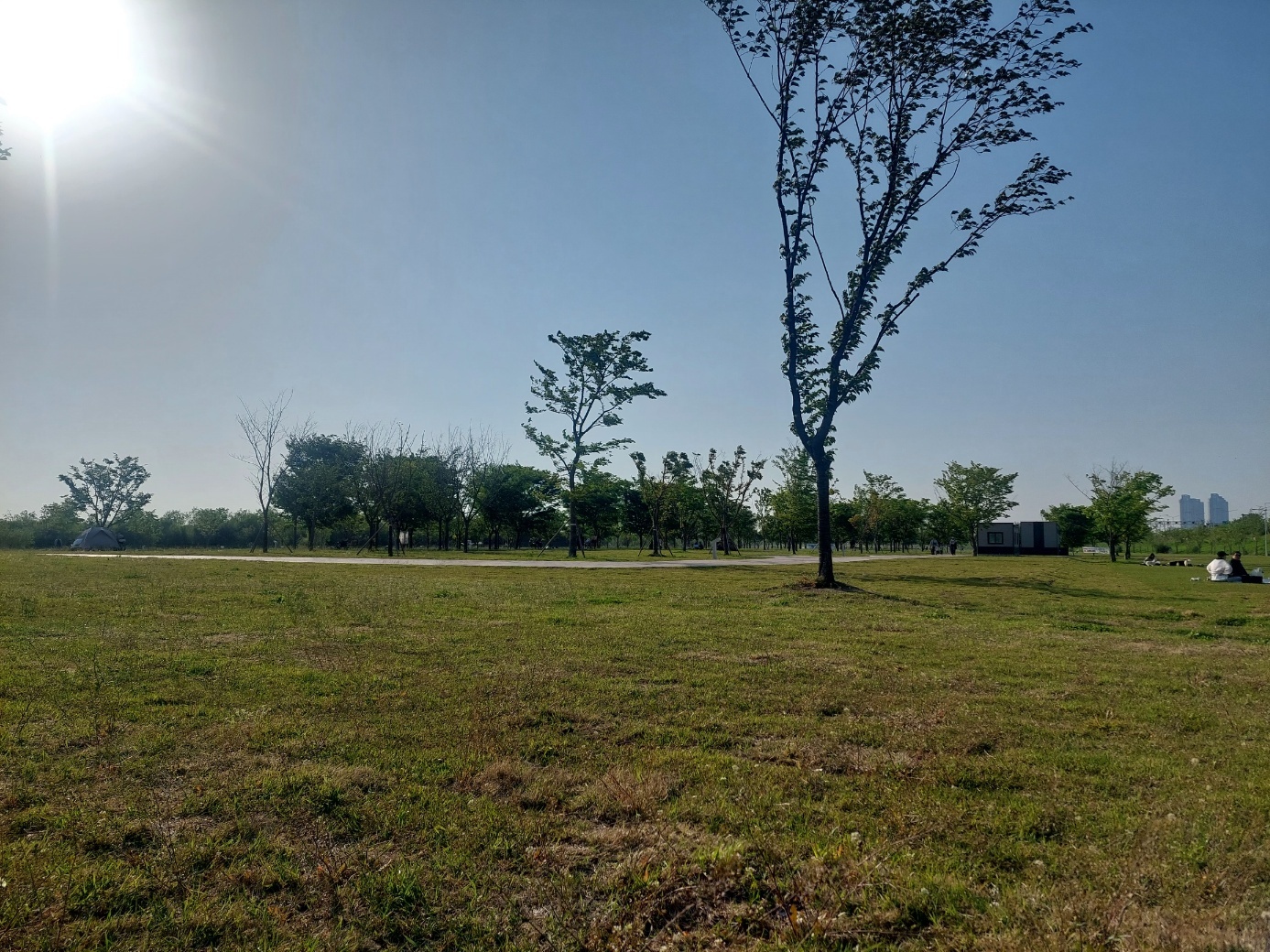 행주나루터 공원 내부 모습