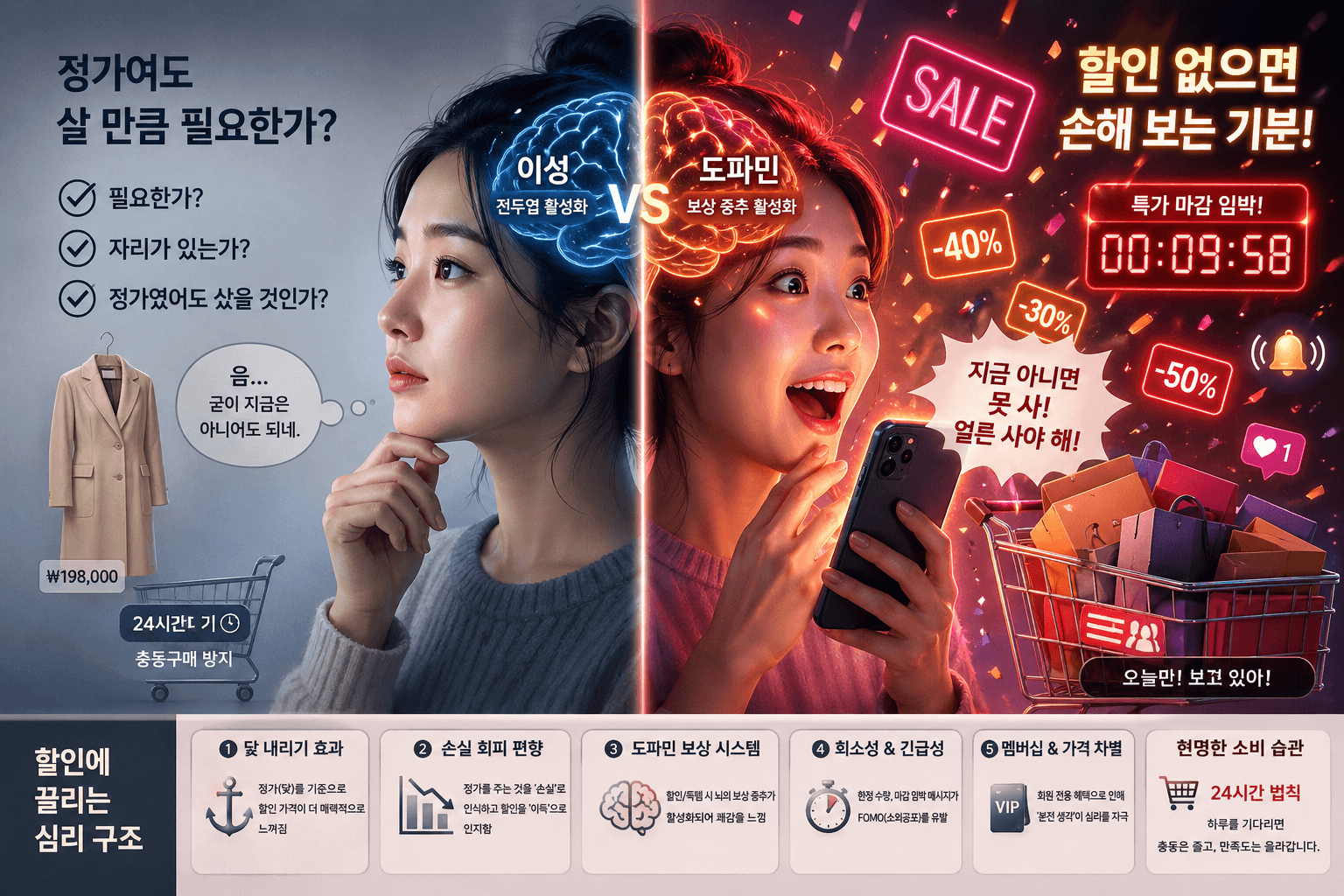 할인 없으면 안 사는 이유, 당신도 이미 걸려 있습니다