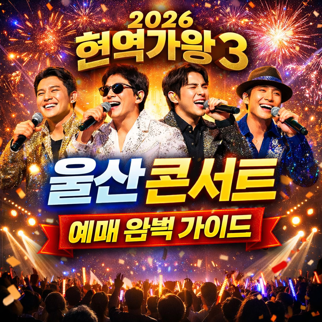 2026 현역가왕3 전국투어 콘서트 - 울산 티켓 사러 가기