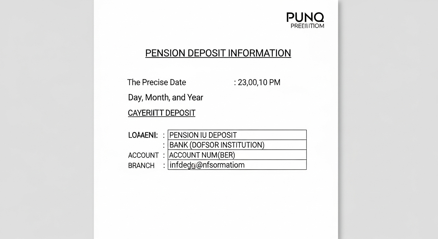 연금은 언제, 어디로 입금될까?#4