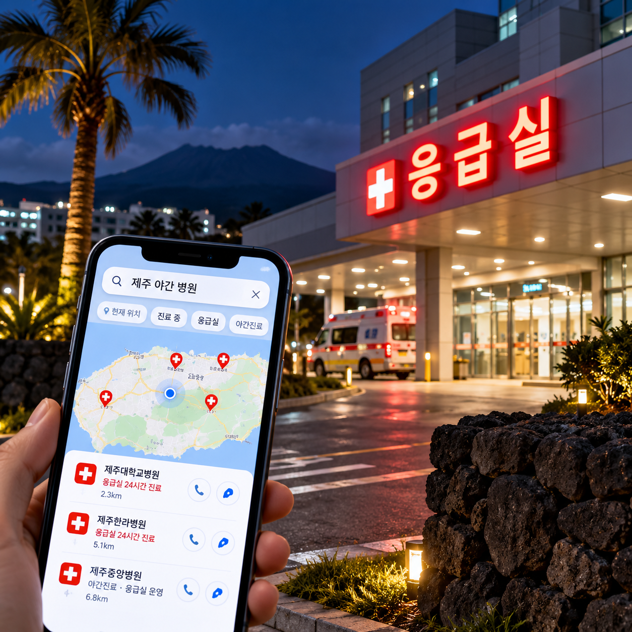 제주도 응급실 야간 진료