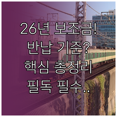 2026년 전기차 보조금 개편안 및 ..