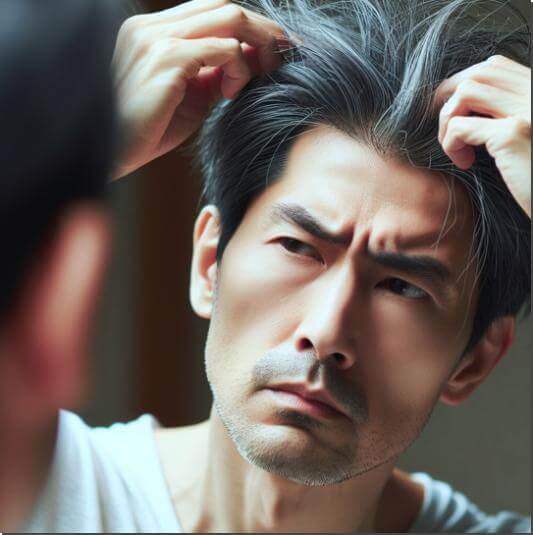새치 나는 이유, 원인 및 좋은 음식과 관리법