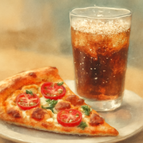 피자-콜라-궁합