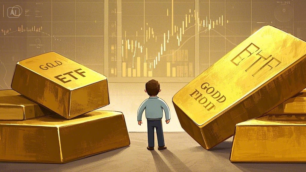 금 ETF와 실물 금
