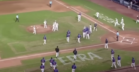 신민혁 하주석 벤치 클리어링