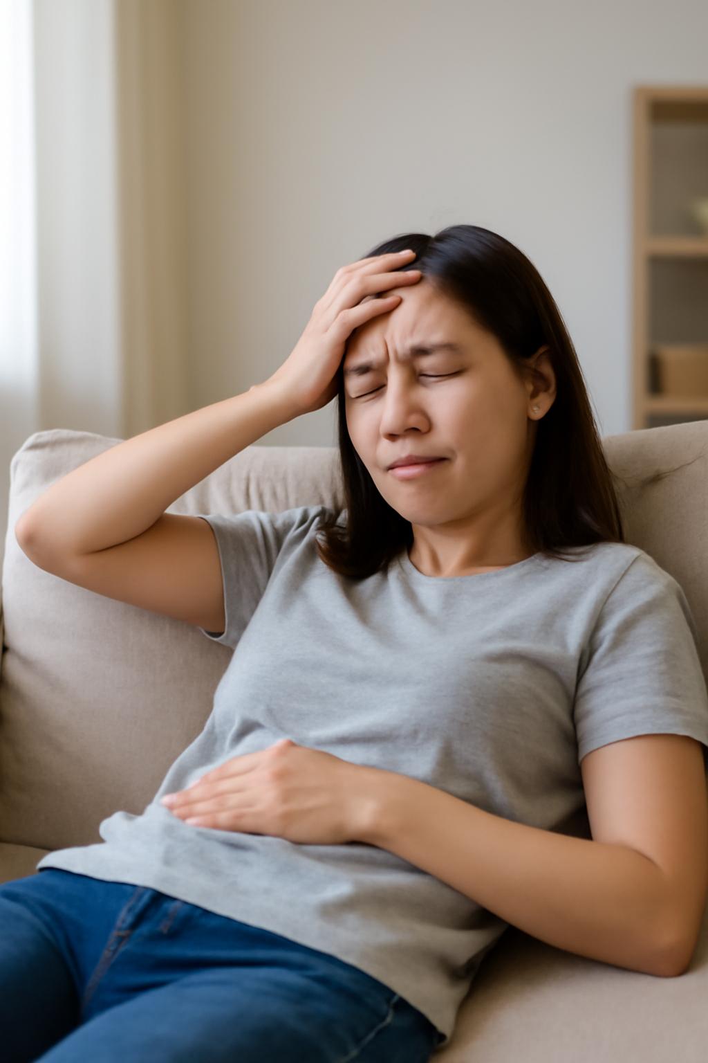 냉방병 설사 열