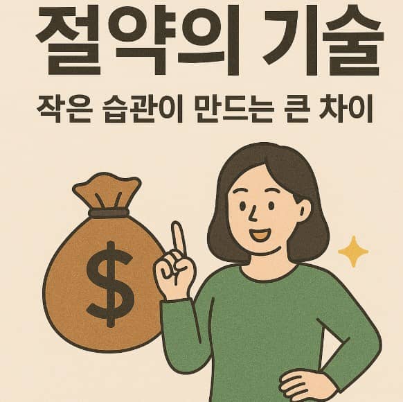 절약의 기술, 작은 습관이 만드는 큰 차이