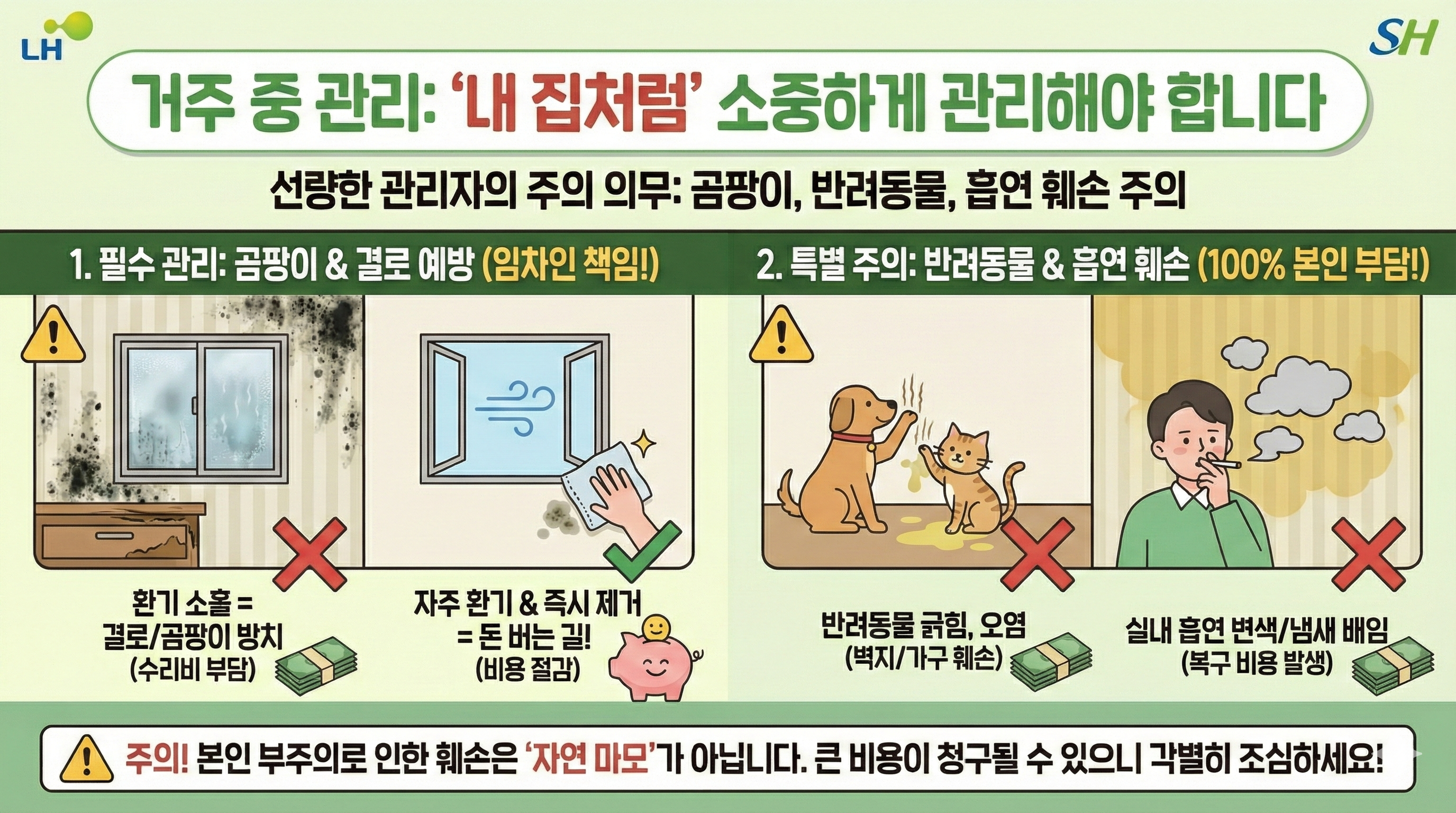 거중 중 집 관리를 내집처럼.