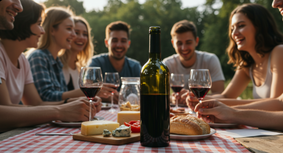 3만 원대 와인과 캐주얼한 모임 분위기