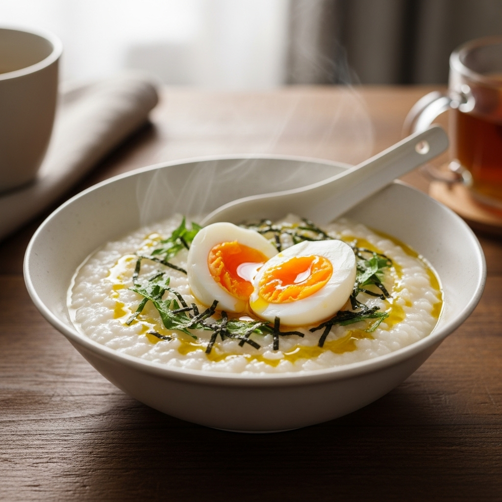 속 편한 아침 달걀죽
