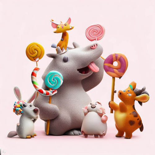 포도당 캔디 디시