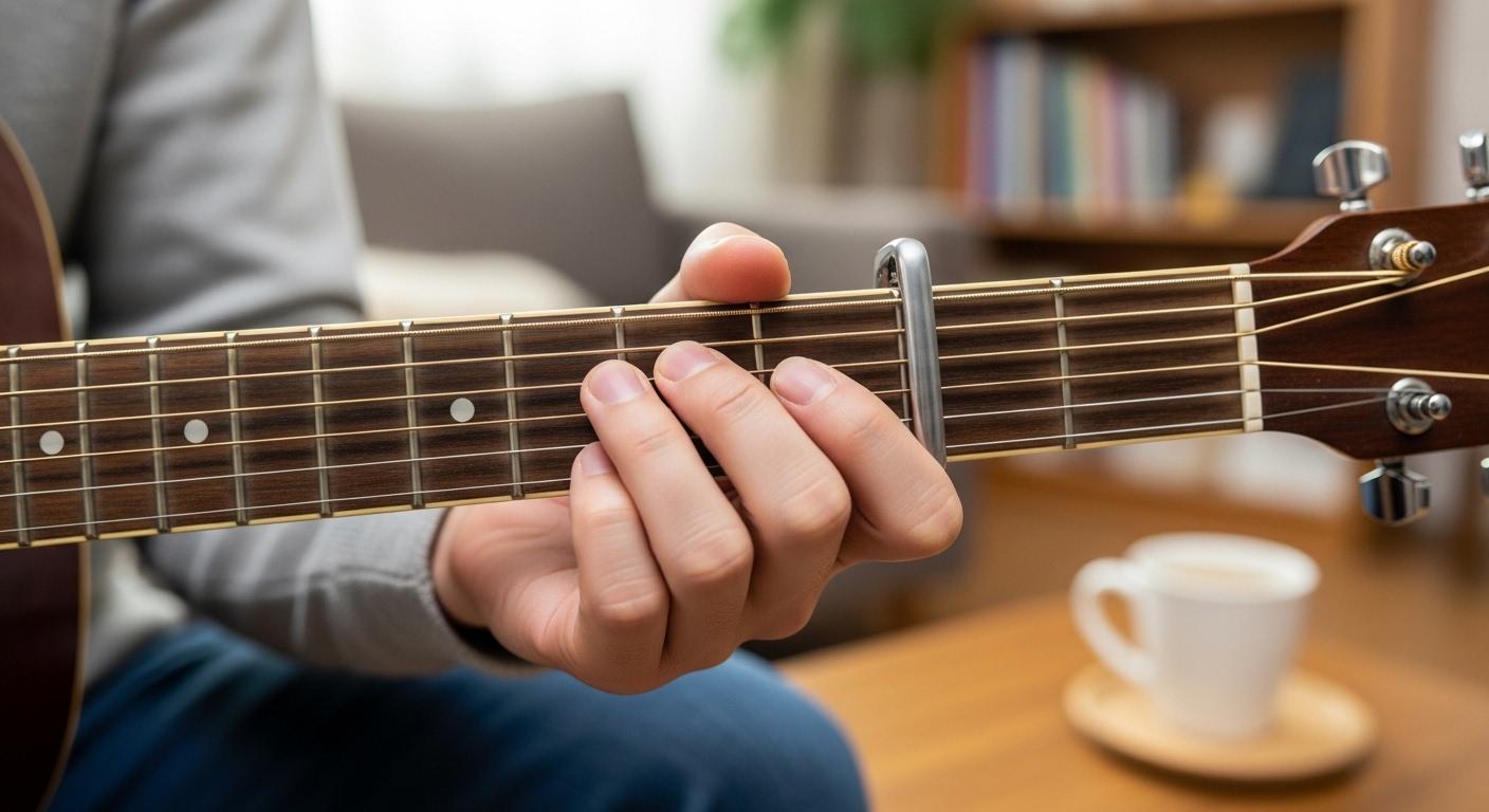 기타 Cm코드 운지법