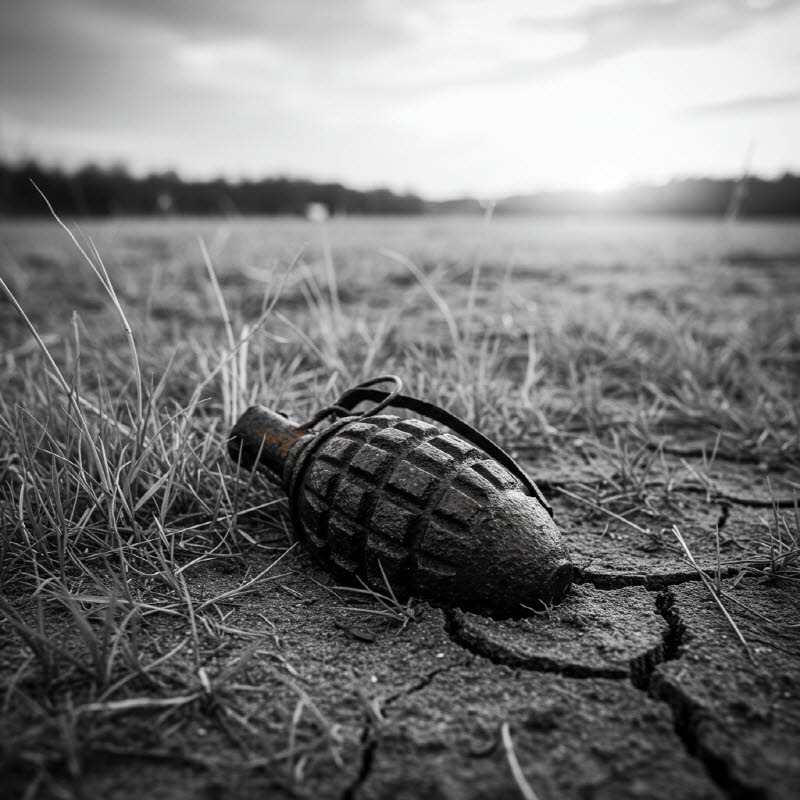 수류탄 발견 시 응급 대처 매뉴얼
