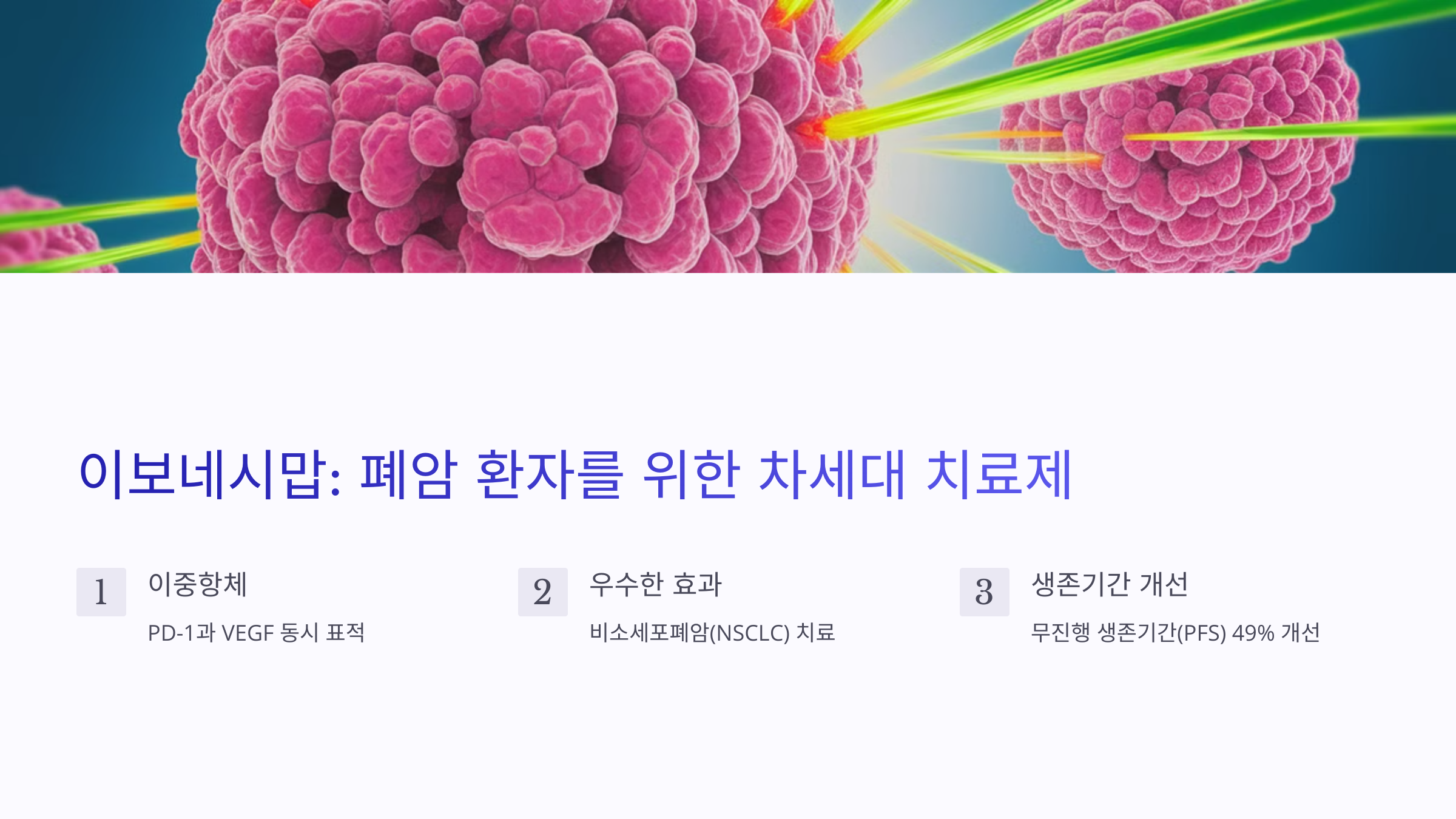 폐암치료제