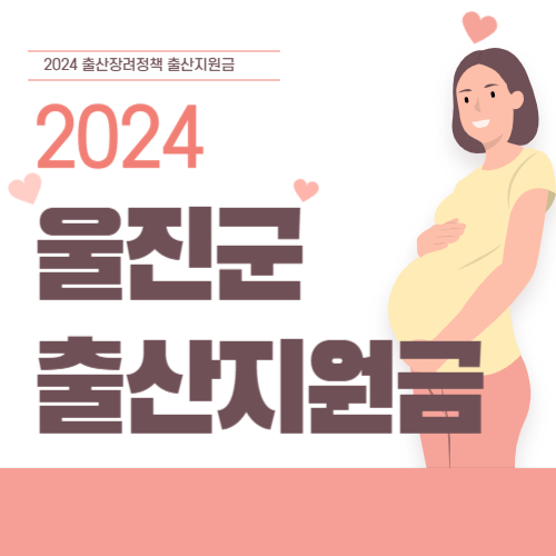 2024 경북 울진군 출산지원금