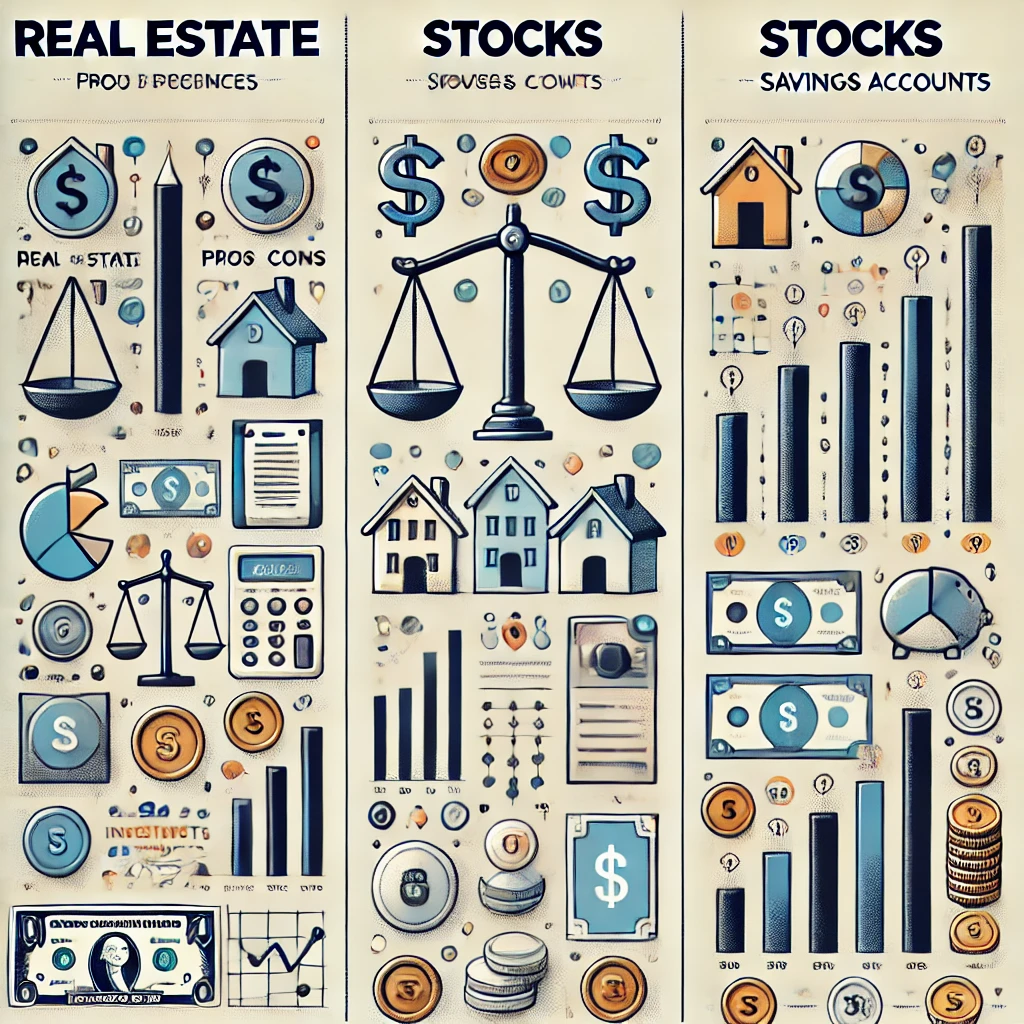 3대 투자상품의 장단점 관련 사진