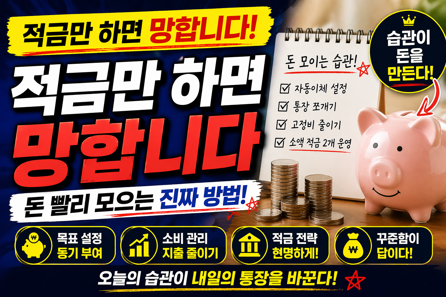 돈빨리 모으는습관 + 적금전략 관련사진