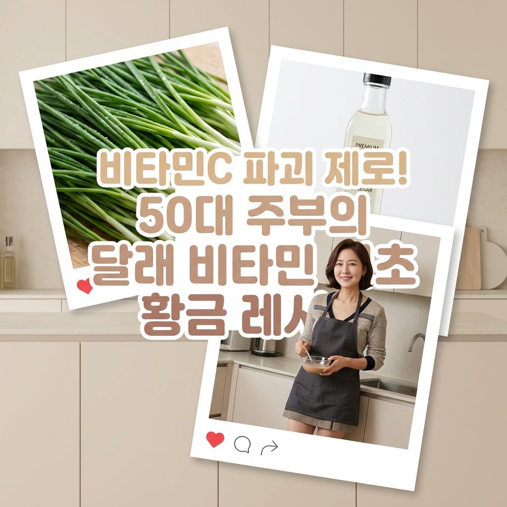 달래 비타민 식초 50대 빈혈 예방 솔직 후기 장단점 비교 비용 공개