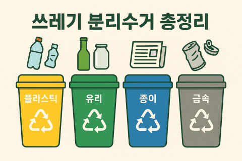 쓰레기 분리수거 참고