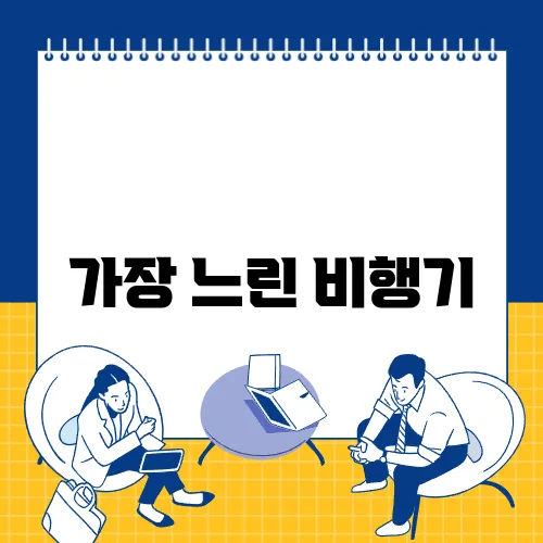 가장 느린 비행기