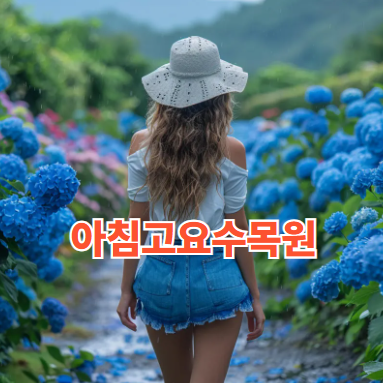아침고요수목원 수국전시회