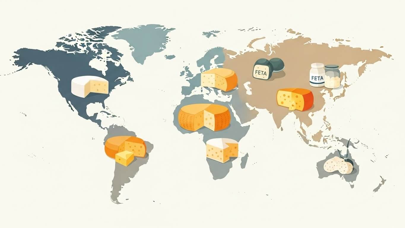 발효치즈 강국은 어디 (장건강, 유산균, 숙성)