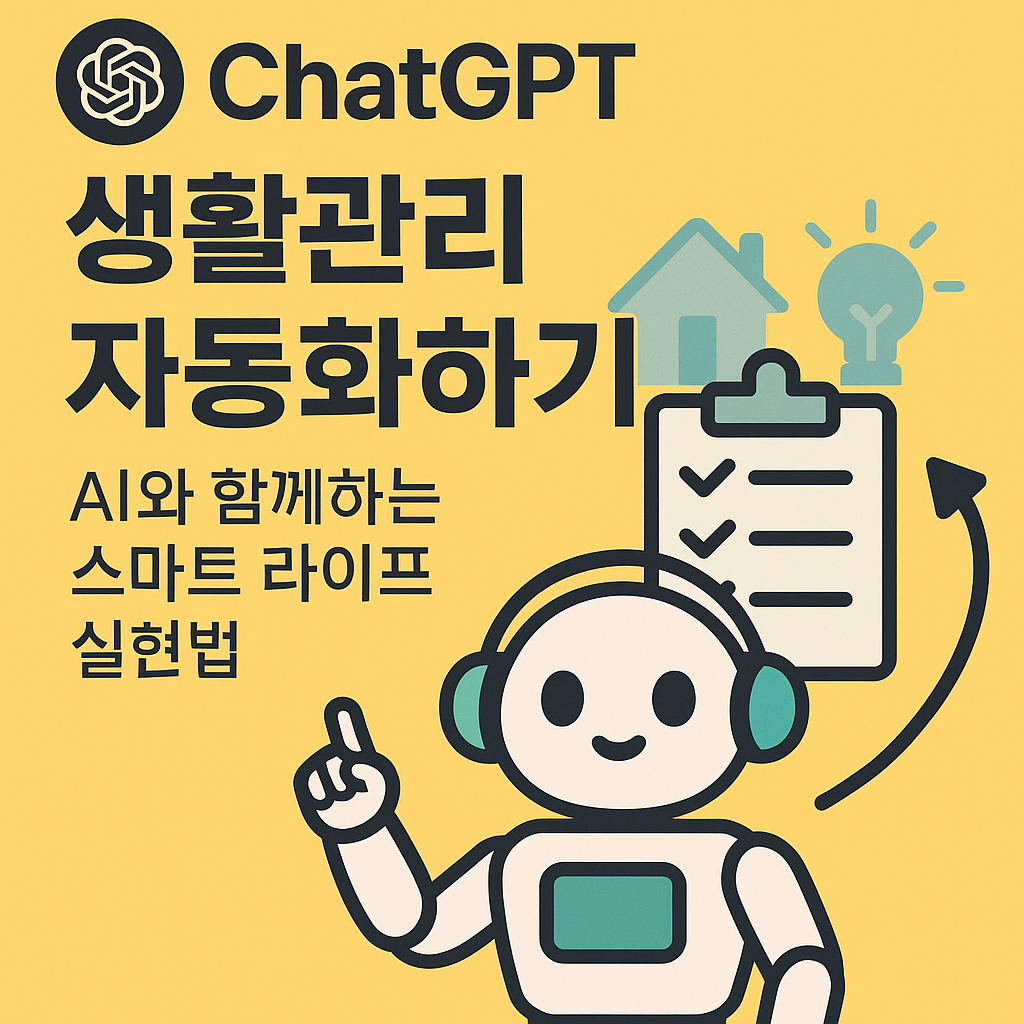 일상을 자동화하는 챗GPT 스마트라이프 꿀팁