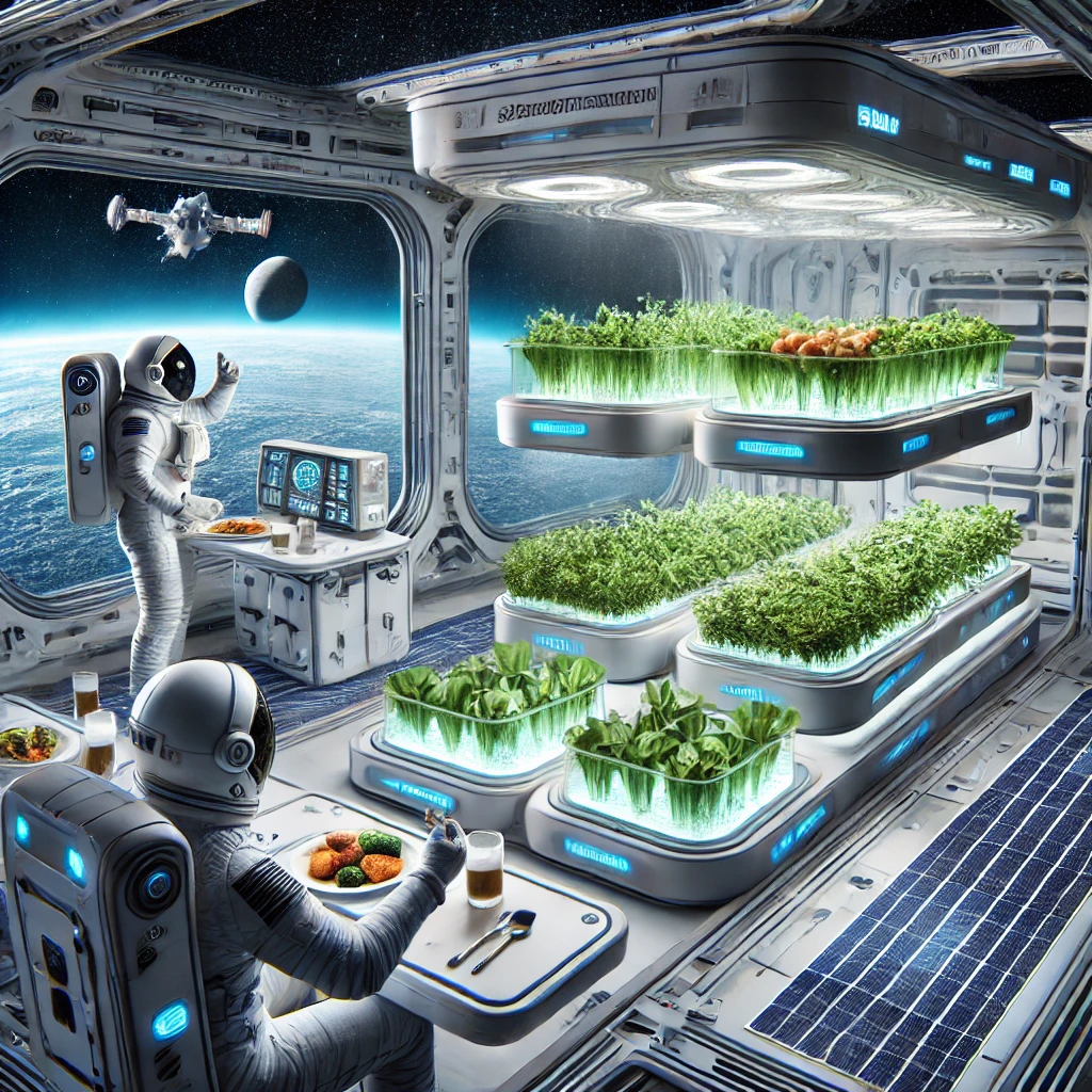 우주 비행사의 식단에서 배우는 초고효율 식품 개발
