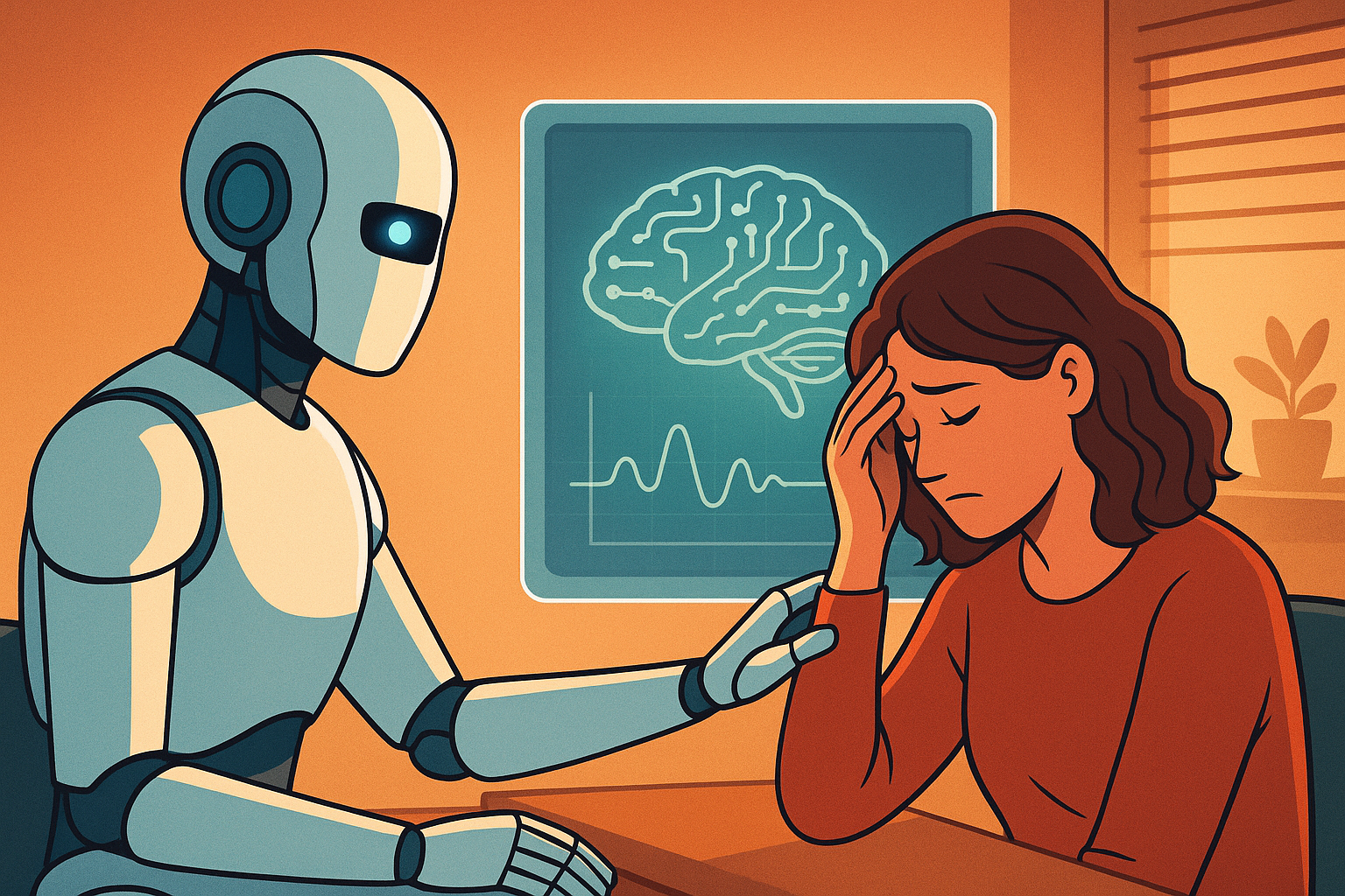 🧠 AI 심리치료사 — 인간보다 정밀하게 감정을 진단하는 디지털 카운슬러