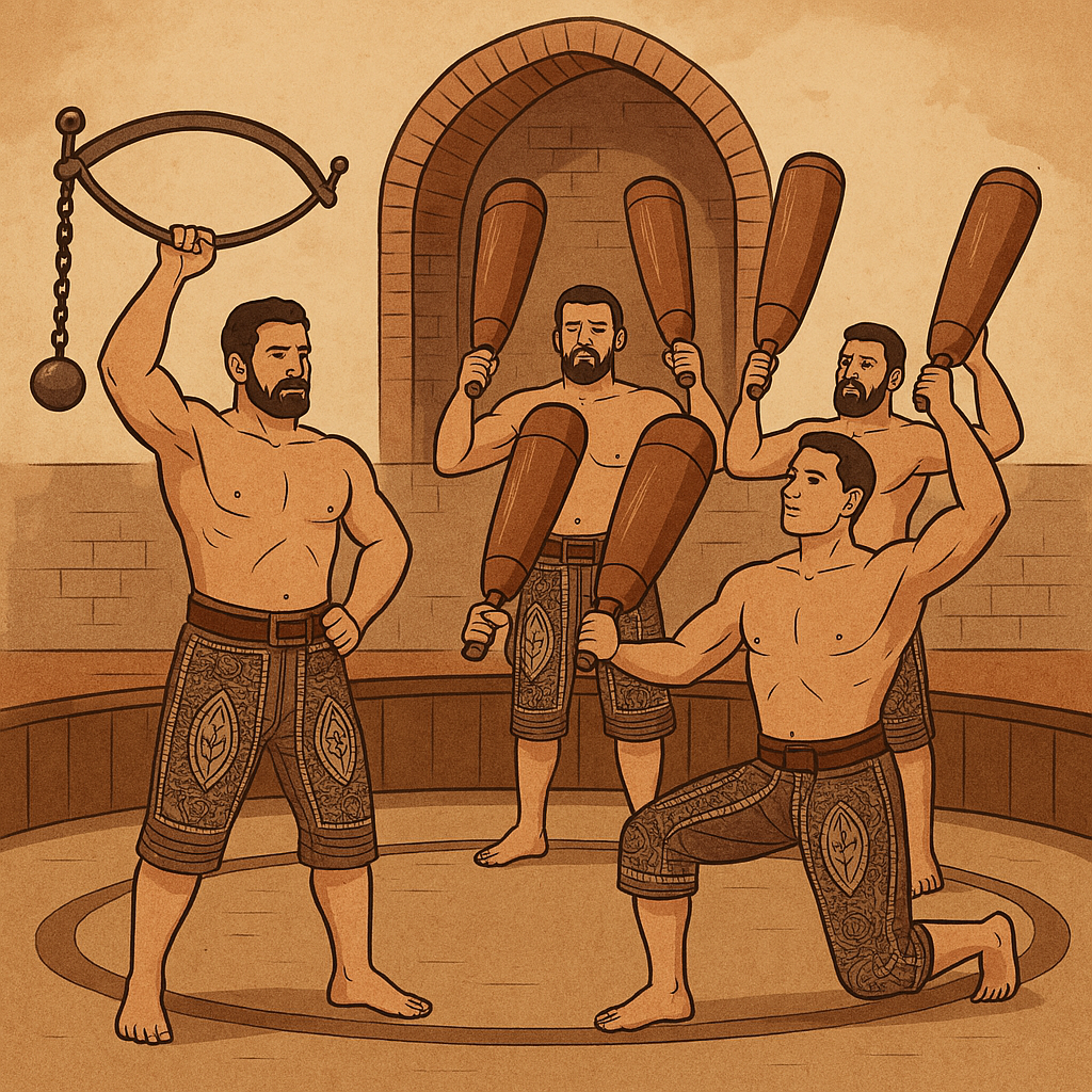 고대 페르시아의 체력 단련 방식: 주르카네(Zurkhaneh)