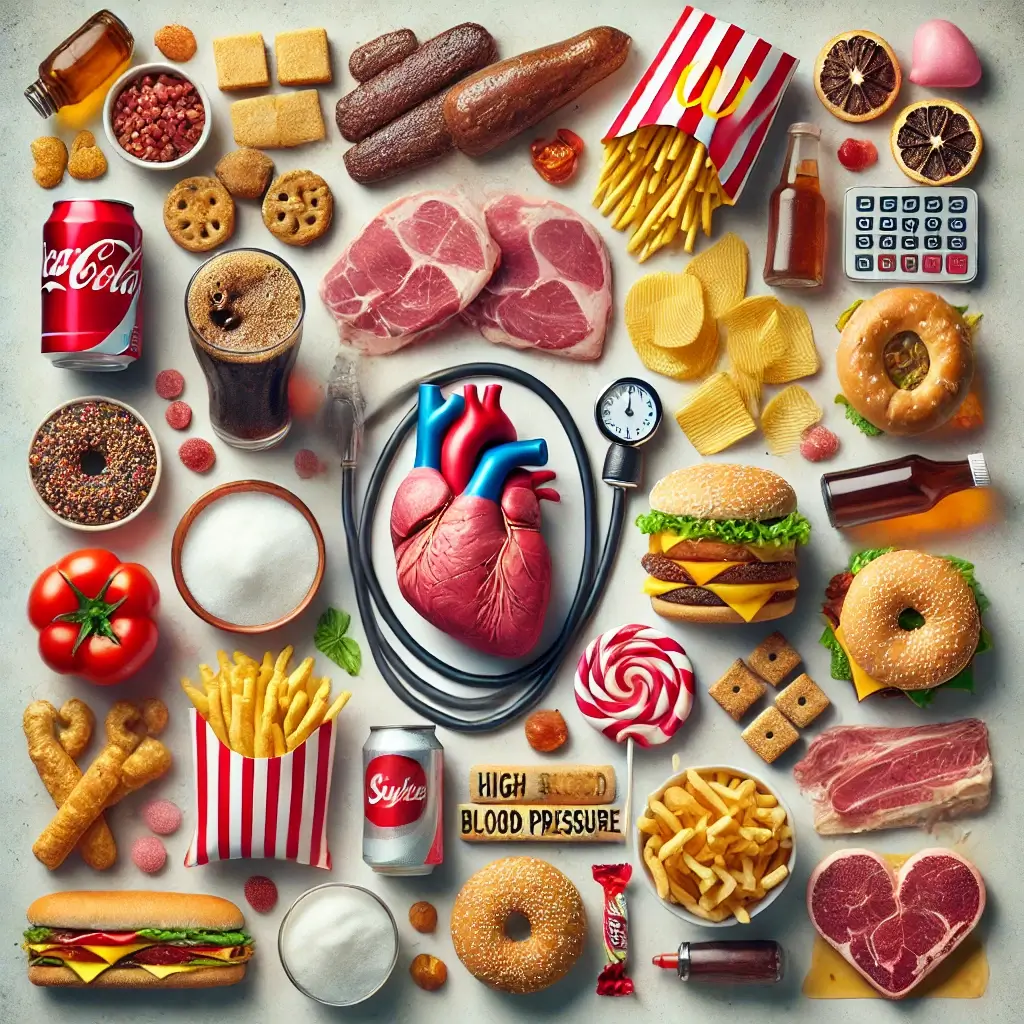 혈압을 높이는 음식