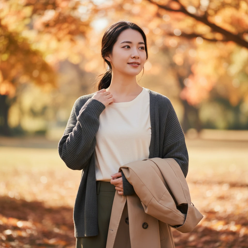 환절기 일교차 대비 기온별 옷차림과 ..