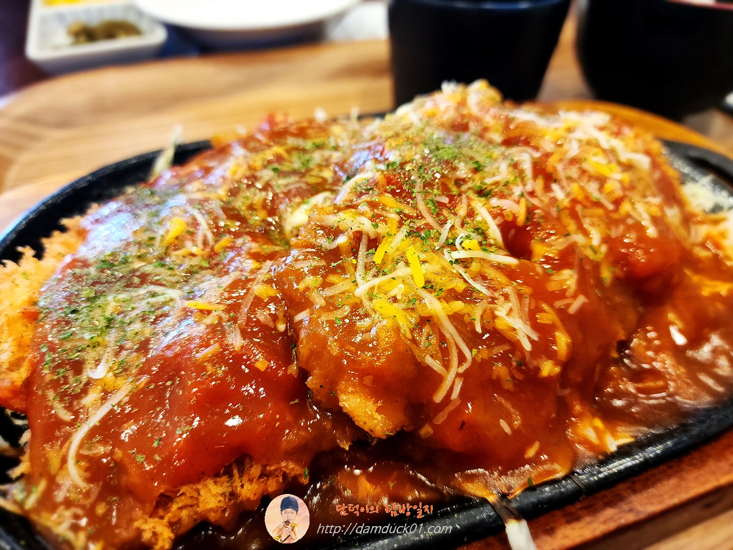 철판토마토 더블돈까스